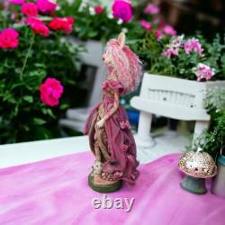 Artist made doll, handmade, collectible, Cat doll, one of a kind handmade doll