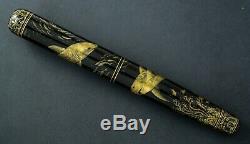 Artus Magnum Emperor Chinkin Sharks Fountain Pen One of a Kind