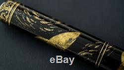 Artus Magnum Emperor Chinkin Sharks Fountain Pen One of a Kind