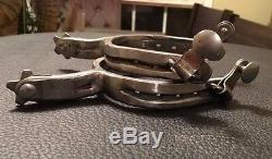 Authentic Hand Made Spurs from Used Horseshoes- One of a Kind