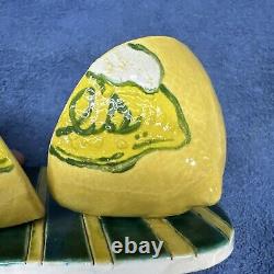 Awesome Dels Lemonade Ceramic Cut Lemon Sculpture Rhode Island One Of A Kind