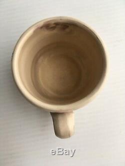Ayumi Horie Mug Cup Ceramics hand thrown / one of a kind love birds CLAY