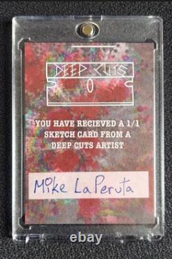 BATMAN One of A Kind SketchCard by Mike LaPeruta 1/1