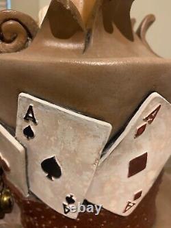 BIG Custom one-of-a-kind Alice in Wonderland'Rabbit' Clock Sculpture Steampunk