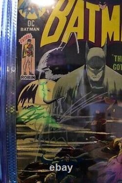 Batman #227 CGC 9.6 Signed & Sketched by Neal Adams DC 1970 RARE ONE OF A KIND