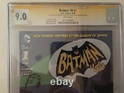 Batman'66 #1 RARE! One of a Kind -Signed by Adam West, Burt Ward & Both Allreds