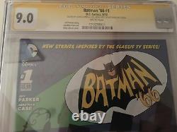 Batman'66 #1 RARE! One of a Kind -Signed by Adam West, Burt Ward & Both Allreds