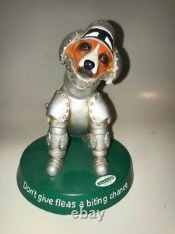 Bayer Advantage Bobblehead Dog Dressed in Armor ONE OF KIND SAMPLE