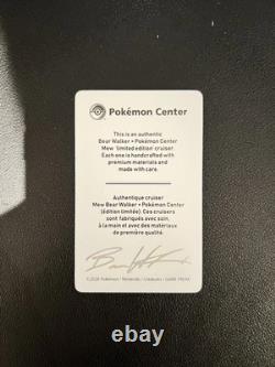 Bear Walker x Pokémon Mew X/1500 Limited Edition Card Read Description