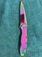 Beautiful, One Of A Kind Crush Rainbow Knife, Very Very Rare