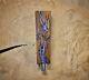 Beer Tap Handle Topper Purple Acrylic Inlay Rare One Of A Kind