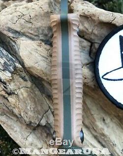 Behring Made Knives Badlander Technical Knife Serial Number 001. One of a Kind