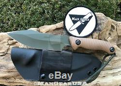 Behring Made Knives Badlander Technical Knife Serial Number 001. One of a Kind