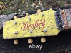 Benford Guitars One of a Kind Coca-Cola Crate Lapsteel