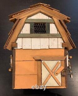 Birdhouse One Of A Kind 13 Tall X 15 Wide X 12 Deep Signed