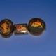 Black Painter Russian Laca Signed Autographed Boxes Pin Rare Only One Kind