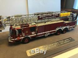 Boston FD E-One Tower 10 1/50 Fire Replicas FR0059-10 New Prototype 1 of a kind