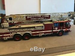 Boston FD E-One Tower 10 1/50 Fire Replicas FR0059-10 New Prototype 1 of a kind