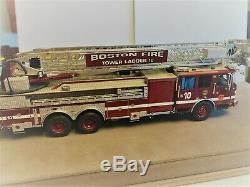 Boston FD E-One Tower 10 1/50 Fire Replicas FR0059-10 New Prototype 1 of a kind