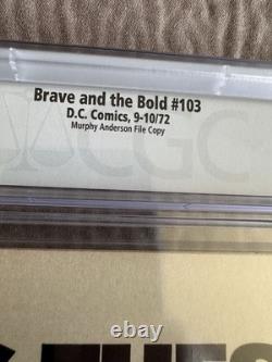 Brave and The Bold 103Cgc 9.4 Murphy Anderson Pedigree Very Rare One of A Kind 1