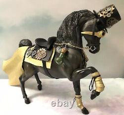 Breyer Steampunk Custom Painted Model With Custom Tack Set One Of A Kind