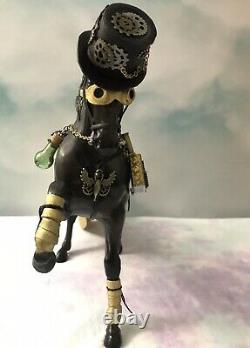 Breyer Steampunk Custom Painted Model With Custom Tack Set One Of A Kind