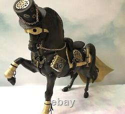 Breyer Steampunk Custom Painted Model With Custom Tack Set One Of A Kind