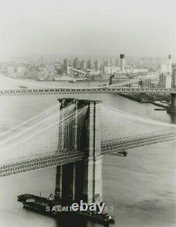 Brooklyn Bridge Photo 1983 16x20 B/w Gelatin Silver Dkrm Print Signed Original