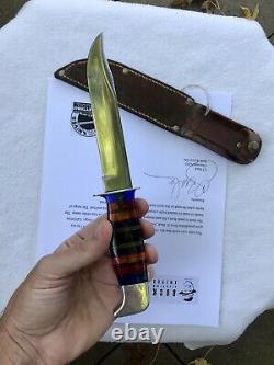 Buck 104 Camper Knife Lucite 40s One Of A Kind Hoyt Buck Wow Holy Grail