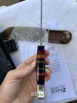 Buck 104 Camper Knife Lucite 40s One Of A Kind Hoyt Buck Wow Holy Grail