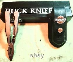 Buck Tool 360, Rare Harleydavison As It Is In Type Of Custom Sheath One Of A Kind