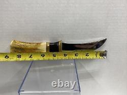 Buckle Blades W. Va knife hand crafted USA knive with deer handle One Of A Kind