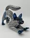 Cat- Beautiful One Of A Kind Wood Hand-carved Alebrije From Oaxaca, M&eacute;xico