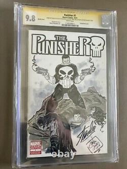 CGC Punisher 1- Kills DC Universe! Rare One of a Kind! Signed by Stan Lee! 9.8