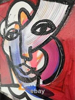 CORBELLIC Abstract Expressionism 10x8 Pilot Collectible Contemporary Portrait