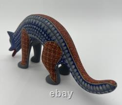 COYOTE- One of a kind wood hand-carved ALEBRIJE from Oaxaca, México