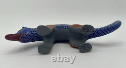 COYOTE- One of a kind wood hand-carved ALEBRIJE from Oaxaca, México