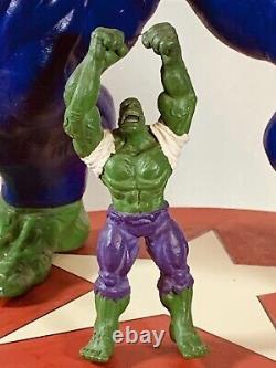 CUSTOM STATUE HULK as CAPTAIN AMERICA ONE OF A KIND MYSTERY SCULPTOR