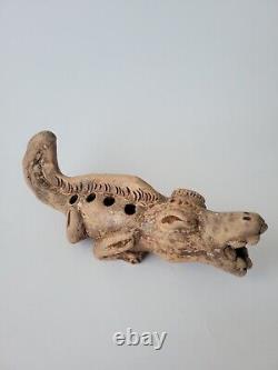 Captivating Alligator Incense Vessel Handcrafted, One of a Kind