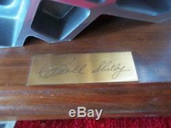Carrol Shelby Bookends Rare Possibly one of a Kind Hand Presented By Mr. Shelby