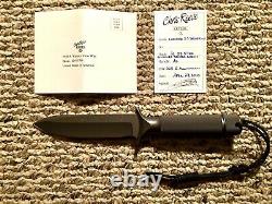 Chris Reeve Spearpoint Knife Custom One Of A Kind Tad Gear Brand New Usmc
