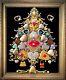 Christmas Tree, Hearts Collection, Framed Jewelry One Of A Kind Art, Unique Gift