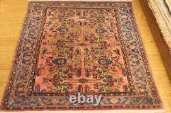 Circa 1920's 5' 5 x 6' One of a Kind collectible Lilihan AUTHENTIC ORIENTAL RUG