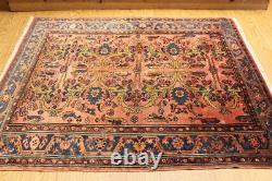 Circa 1920's 5' 5 x 6' One of a Kind collectible Lilihan AUTHENTIC ORIENTAL RUG