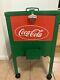 Coca Cola Ice Chest Cooler Green And Red One Of A Kind