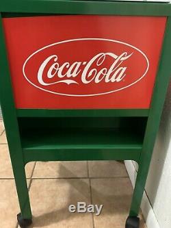 Coca Cola Ice Chest Cooler Green And Red One Of A kind