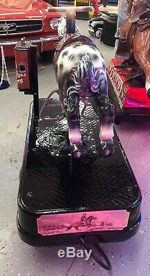 Coin Operated Pony Express Horse Kiddie Ride One Of A Kind Freight Ship Avail