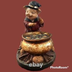 Collectible One Of A Kind Piggy Bank Witches Brew