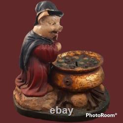 Collectible One Of A Kind Piggy Bank Witches Brew