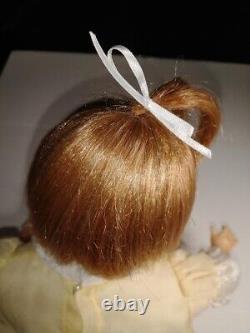 Collectible Tiny Thumbelina & Accessories. Turn Knob Works! Ooak Brown Eyes